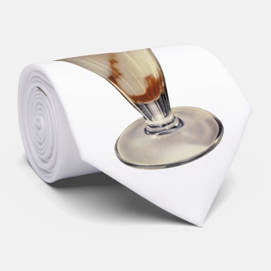  hot Fudge Ice Cream Sundae Birthday Stropdas (Opgerold)