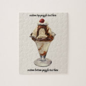  hot Fudge Ice Cream Sundae-desserts Legpuzzel (Verticaal)