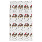 Hot Fudge Ijs Sundae Dessert Lepel Winkel Klein Cadeauzakje (Achterkant)