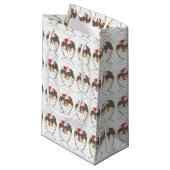 Hot Fudge Ijs Sundae Dessert Lepel Winkel Klein Cadeauzakje (Voorkant Gekanteld)