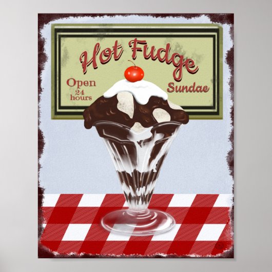 Hot Fudge Sundae Poster (Voorkant)