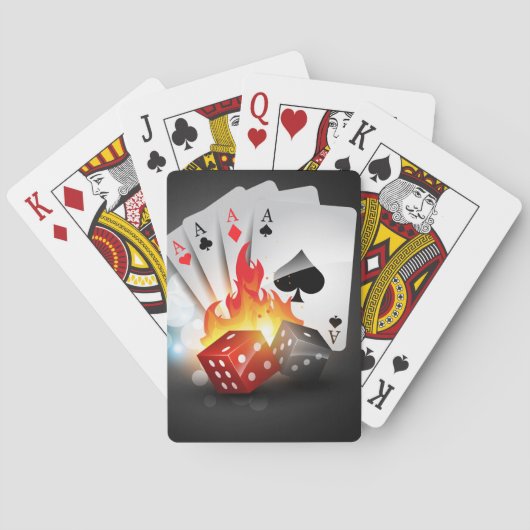Hot Game Pokerkaarten (Achterkant)