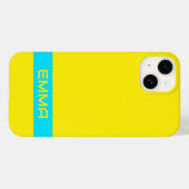 Hot-geel iPhone 14 Pro Max Hoesje (Achterkant (horizontaal))