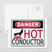 Hot-geleider Briefkaart (Voorkant / Achterkant)