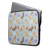 Hot Geluid: Elektronicatas Laptop Sleeve (Voorkant Links)