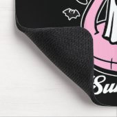 Hot Ghoul Summer Flamingo Ghost Summerween Muismat (Hoek)