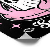Hot Ghoul Summer Flamingo Ghost Summerween Poster (Hoek)