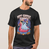Hot Ghoul Summer Ghost Funny Halloween Ghosts Kind T-shirt (Voorkant)