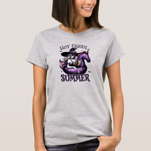 "Hot Ghoul Summer" T-shirt (Voorkant)