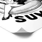 Hot Ghoul Zomer Grappige Halloween Outfit Kostuums Poster (Hoek)