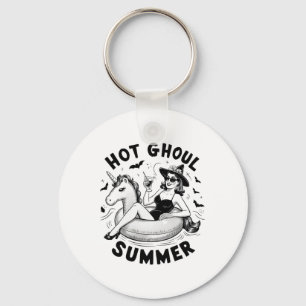 Hot Ghoul Zomer Grappige Halloween Outfit Kostuums Sleutelhanger