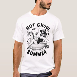 Hot Ghoul Zomer Grappige Halloween Outfit Kostuums T-shirt