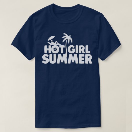 Hot Girl Summer 1 T-shirt (Design voorkant)