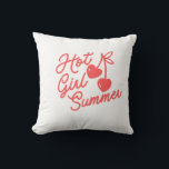 Hot Girl Summer Kussen<br><div class="desc">Front and Back sides

summer what a beautiful season</div>