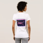 Hot Girl Summer Loading Pixel T-shirt (Achterkant volledig)