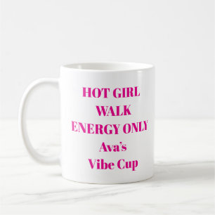 Hot Girl Walk Energie Mok