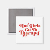 Hot Girls gaan naar therapie Magneet (Voorkant / Achterkant)