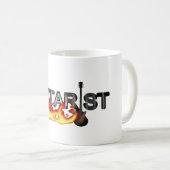 Hot-gitarist Guitar Player Koffiemok (Voorkant rechts)