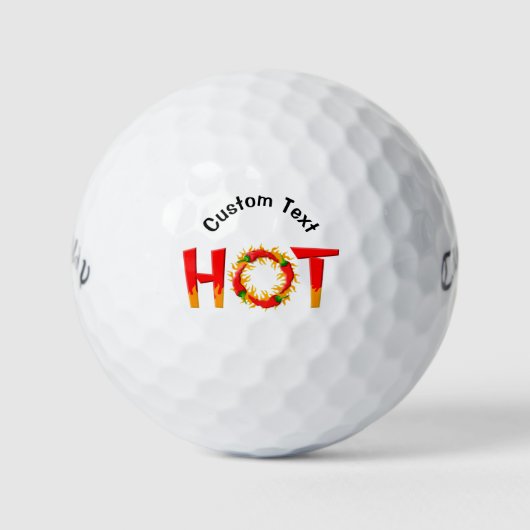 HOT GOLFBALLEN (Voorkant)