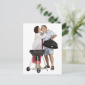 Hot Grill Briefkaart (Staand voorkant)