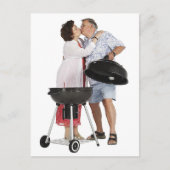 Hot Grill Briefkaart (Voorkant)