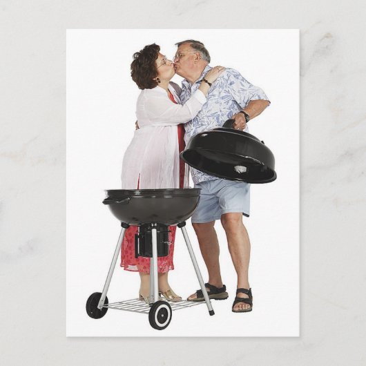 Hot Grill Briefkaart (Voorkant)