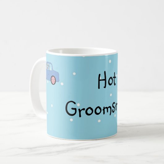 Hot Groomsmen Koffiemok (Voorkant links)