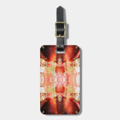 Hot-grunge luidsprekers bagagelabel (Voorkant verticaal)