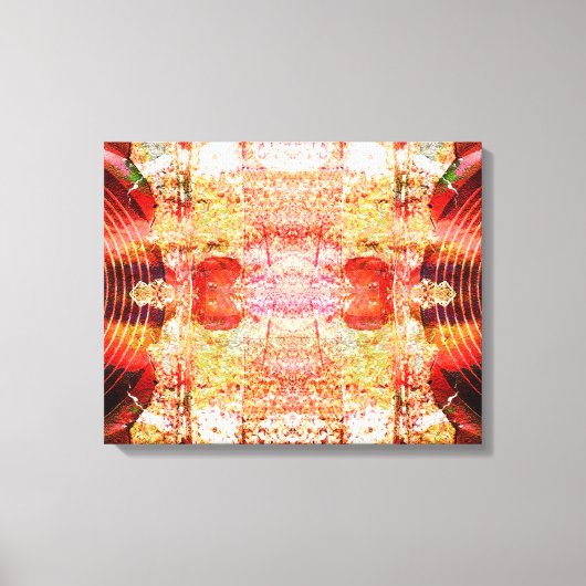 Hot-grunge luidsprekers canvas afdruk (Voorkant)
