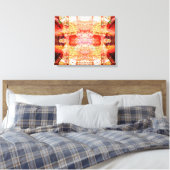Hot-grunge luidsprekers canvas afdruk (Insitu (Slaapkamer))