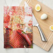 Hot-grunge luidsprekers theedoek (Quarter Fold)