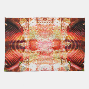 Hot-grunge luidsprekers theedoek