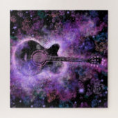 Hot Guitar - Rock Music - Magic Dance - Schilderen Legpuzzel (Horizontaal)
