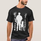 Hot-guy-werkhond T-shirt (Voorkant)