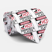 Hot Harmonica Player Stropdas (Opgerold)