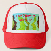 Hot-headprofielen Trucker Hat Pet (Voorkant)