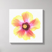 Hot Hibiscus Canvas Afdruk (Voorkant)