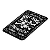Hot Hogs 3" x 4" magneet (Linkerzijde)