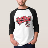 Hot-Hogs™ Classic Mannen Baseball Shirt (Voorkant)