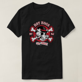 Hot Hogs™ Classic Mannen Black Passenger T-Shirt