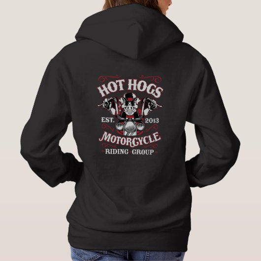 Hot-Hogs™ Dames Classic Hoody (Achterkant)
