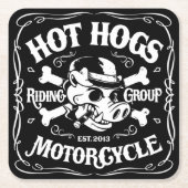 Hot Hogs™ Klassieke Onderzetters (Voorkant)