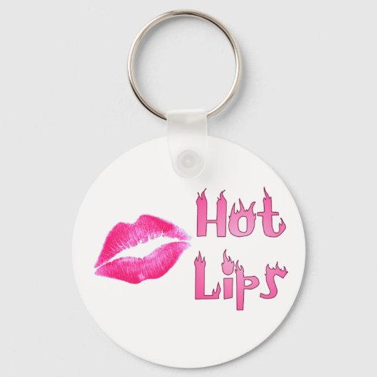 HOT HOT HOT LIPS DOOR SHARON SHARPE SLEUTELHANGER (Voorkant)