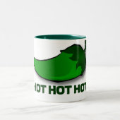 Hot-Hot-Jalapeno-Mok Tweekleurige Koffiemok (Center)