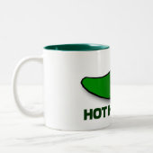 Hot-Hot-Jalapeno-Mok Tweekleurige Koffiemok (Links)