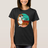 Hot Hotter Otter Funny Gezegde Water Marten Sweet T-shirt (Voorkant)