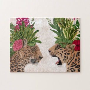 Hot House Leopards A Paar Legpuzzel