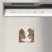 Hot House Leopards | A Paar Magneet (Insitu (Vaatwasser))