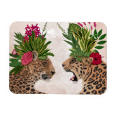 Hot House Leopards | A Paar Magneet (Horizontaal)