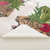 Hot House Leopards | A Paar Sherpa Deken (3/4)